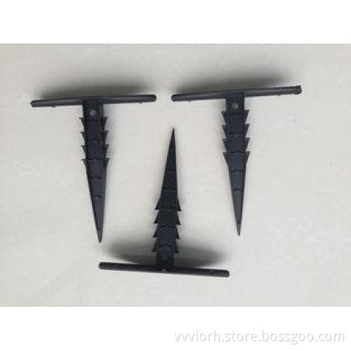 PE / PP Plastic Pegs For Sun Shade Netting , Agricultural N